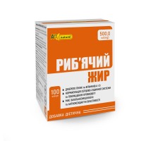 Рыбий жир капс №100 по 500 мг