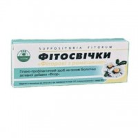 Свечи фиторовые с ромашкой Свечи фиторовые с ромашкой