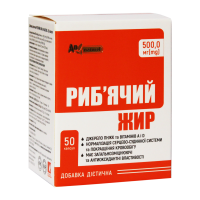 Рыбий жир капс №50 по 500 мг